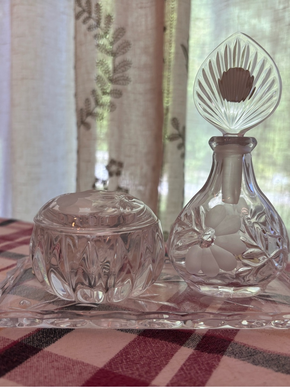 Vintage - Lead Crystal - Princess House Set of 3